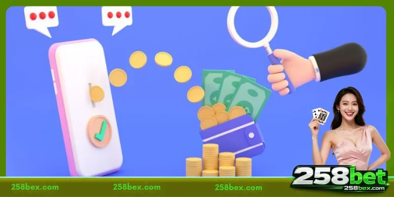 Deposit channels on the 258BET platform